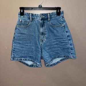 ZARA womens Jean shorts